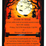 Trunk or Treat at Benson Village School